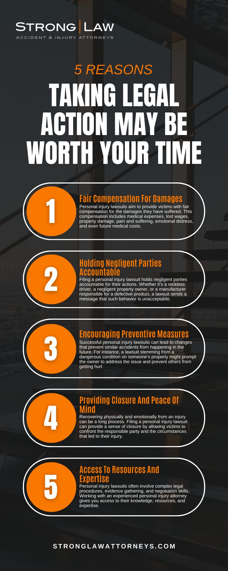 5 Reasons Taking Legal Action May Be Worth Your Time Infographic